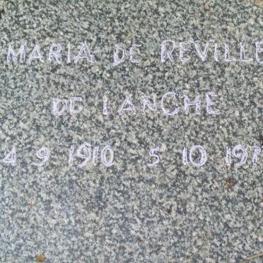REVILLE Maria, de nee LANCHE 1910-1977
