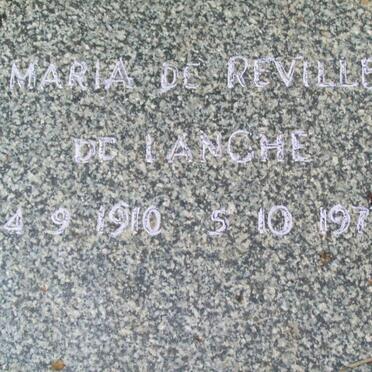 REVILLE Maria, de nee LANCHE 1910-1977