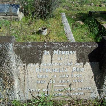 REID Petronella 1920-1942