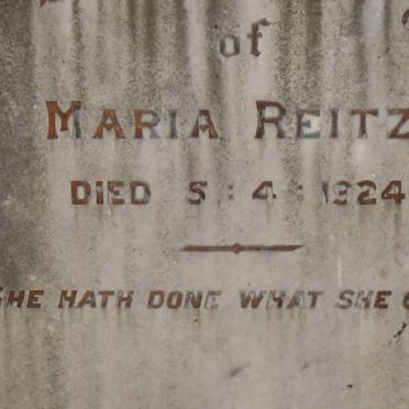 REITZ Maria -1924
