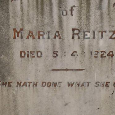 REITZ Maria -1924
