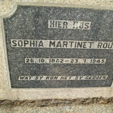 ROUX Sophia Martinet 1862-1945