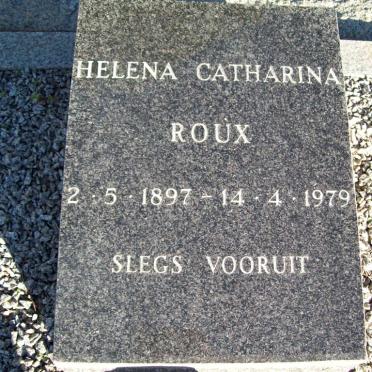 ROUX Helena Catharina 1897-1979