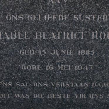 ROUX Mabel Beatrice 1885-1947