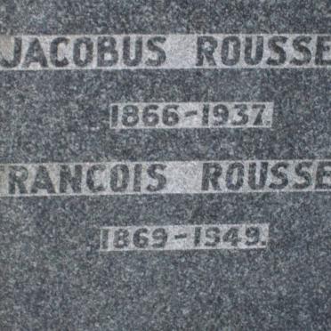ROUSSEAU Jacobus 1866-1937 :: ROUSSEAU Francois 1869-1949