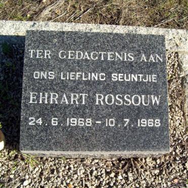 ROSSOUW Ehrart 1968-1968