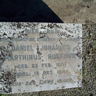 ROSSOUW Daniel Johannes Marthinus 1907-1948