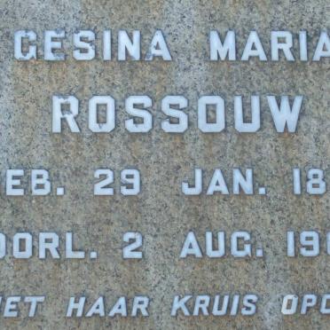 ROSSOUW Gesina Maria 1879-1963