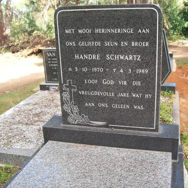 SCHWARTZ Handré 1970-1989