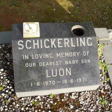SCHICKERLING Luon 1970-1971