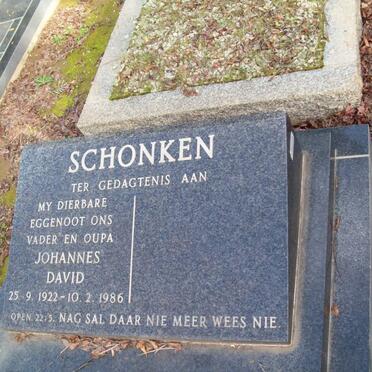 SCHONKEN Johannes David 1922-1986