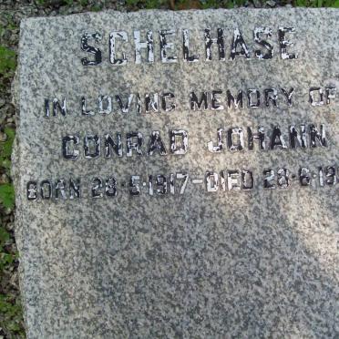 SCHELHASE Conrad Johann 1917-1996