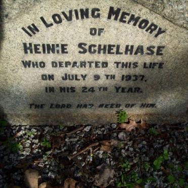 SCHELHASE Heinie -1937