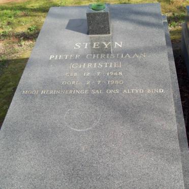 STEYN Pieter Christiaan 1948-1980