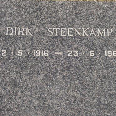STEENKAMP Dirk 1916-1967