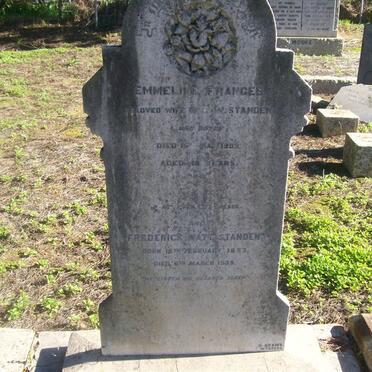 STANDEN Frederick Watt 1853-1939 &amp; Emmeline Frances -1909_1