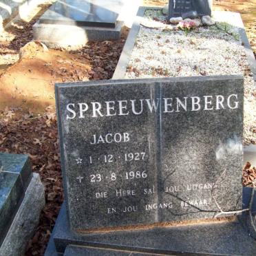 SPREEUWENBERG Jacob 1927-1986