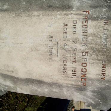 SPOONER Fredrick -1911