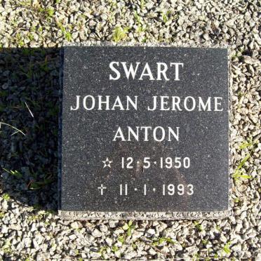 SWART Johan Jerome Anton 1950-1993