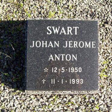 SWART Johan Jerome Anton 1950-1993