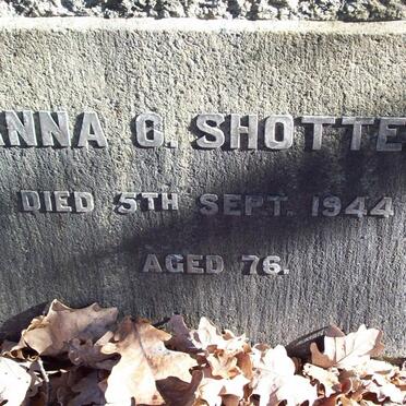 SHOTTER Anna C. -1944
