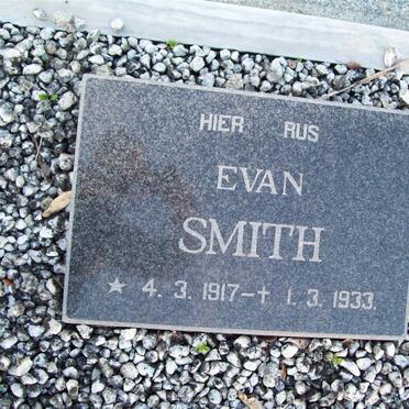 SMITH Evan 1917-1933