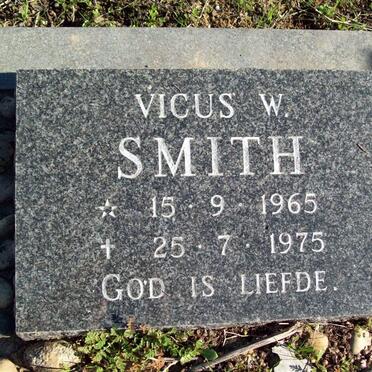 SMITH Vicus W. 1965-1975