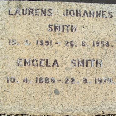 SMITH Laurens Johannes 1891-1958 &amp; Engela 1889-1979