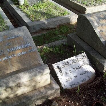 THOMSON Robert McKie -1958 &amp; Janet -1951 :: THOMSON W.A.D.