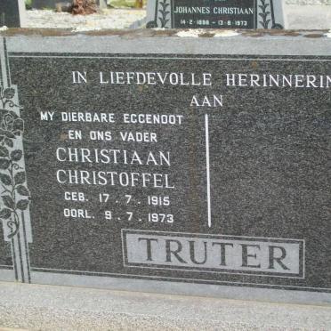 TRUTER Christiaan Christoffel 1915-1973