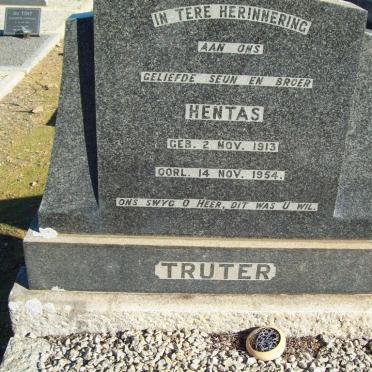 TRUTER Hentas 1913-1954