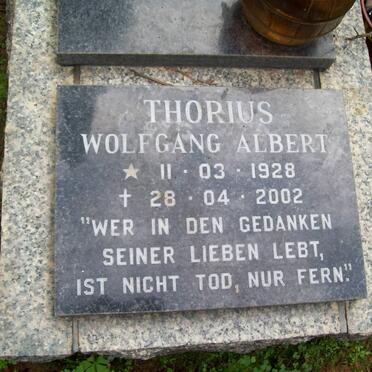 THORIUS Wolfgang Albert 1928-2002