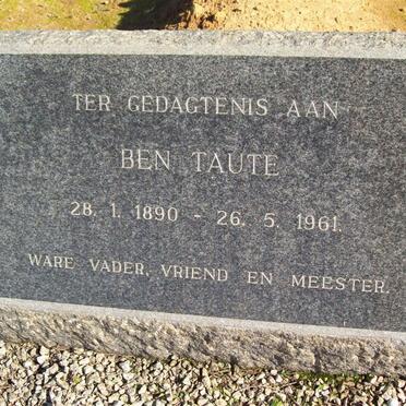 TAUTE Ben 1890-1961