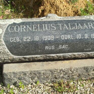 TALJAARD Cornelius 1909-1971