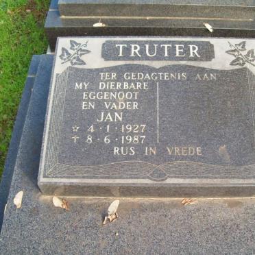 TRUTER Jan 1927-1987