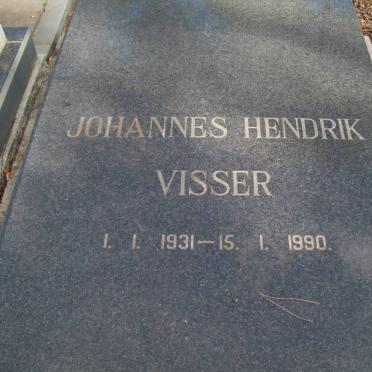 VISSER Johannes Hendrik 1931-1990