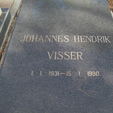VISSER Johannes Hendrik 1931-1990