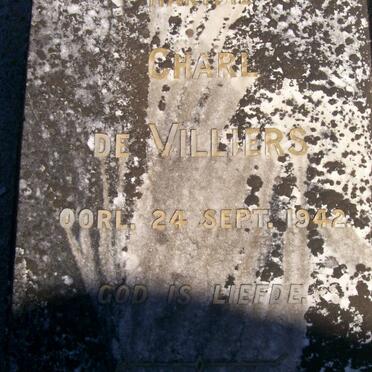 VILLIERS Charl, de -1942 &amp; Rachel Catharina DU PREEZ -1930