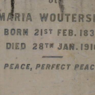WOUTERSEN Maria 1836-1910