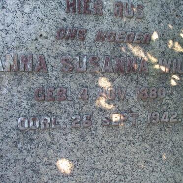 WIUM Anna Susanna 1880-1942