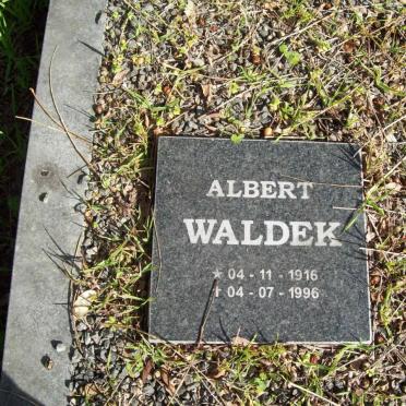 WALDEK Albert 1916-1996