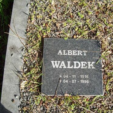 WALDEK Albert 1916-1996