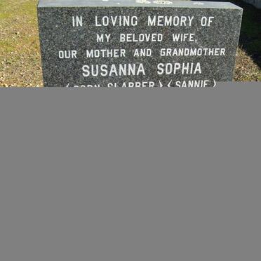 WET Pieter Adolph, de 1907-1983 &amp; Susanna Sophia SLABBER 1912-1982