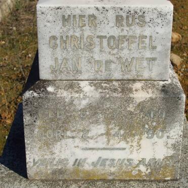 WET Christoffel Jan, de 1949-1950