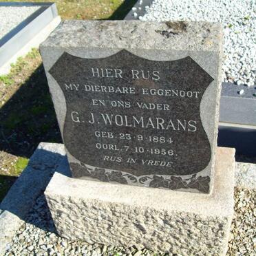 WOLMARANS G.J. 1884-1956