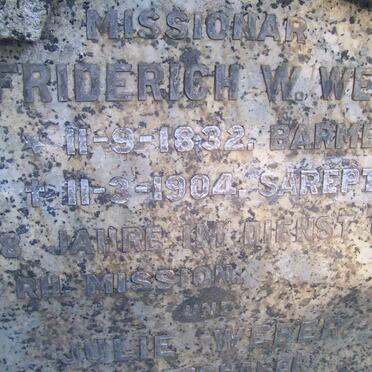 WEBER Friderich 1832-1904 &amp; Julie SCHAFER 1828-1904