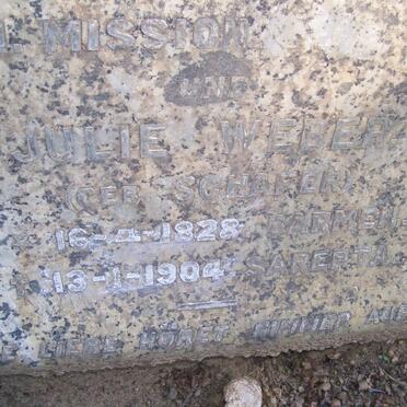 WEBER Friderich 1832-1904 &amp; Julie SCHAFER 1828-1904