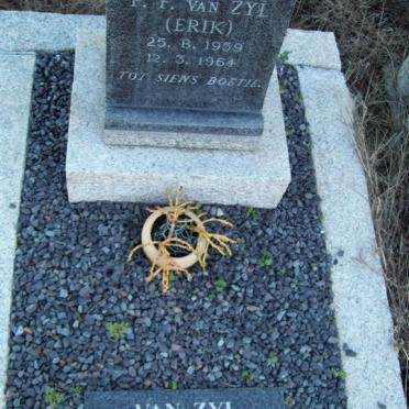 ZYL Frederik Wilhelm, van 1927-2002 :: VAN ZYL P.F. 1959-1964