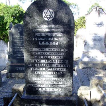 LEVINSOHN Isaac -1941