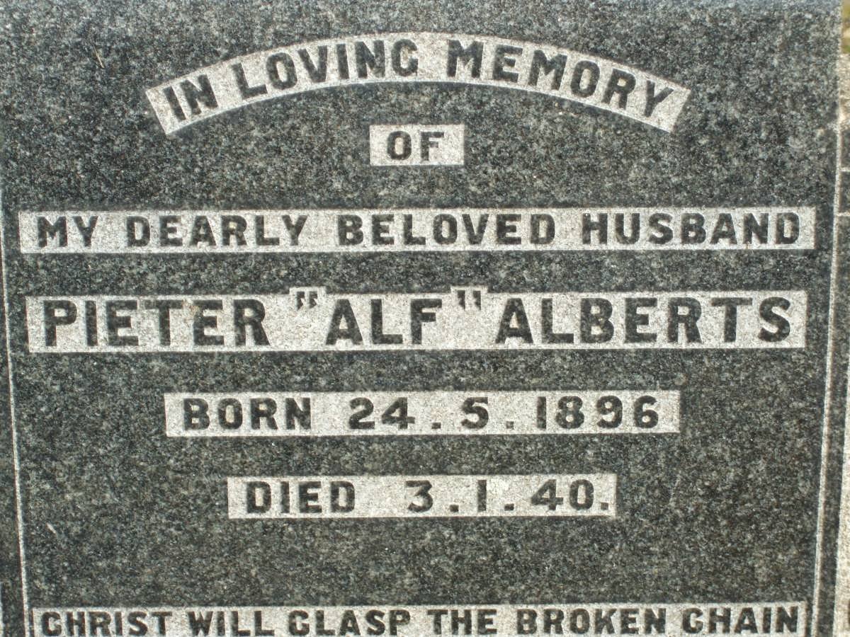 ALBERTS Pieter -1896